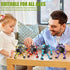 20PCS Transformable Fingertip Gyro Toy - Deformation Chain Robot Deformed Mechanical Spiral Twister for Kids Party