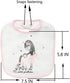 Maiwa Waterproof Terry Cloth Baby Bibs with Snaps for Newborns, Drool & Teething