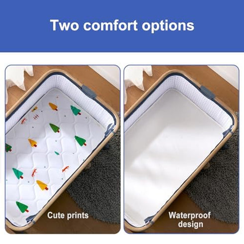 29 18 inches- Baby Bassinet Mattress x Firm Support and Comfort Premium Foam,Noiseless and Odorless,Hypoallergenic