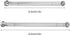 RC Tie Rod: 8PCS Metal Full Car Tie Rod for MN86 Series Model Upgrade, RC Car Parts, Silver