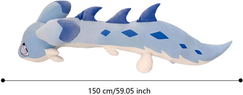 OSOCU 60 Inch Blue Chillet Plush Toys - Giant Soft Figure Doll - Huggable Stuffed Animal Plushies - Furry Stuffed