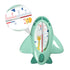 Portable Bath Thermometer Cartoon Airplane Style PP Material Accurate Water Temperature Gauge for Bathtub Safety