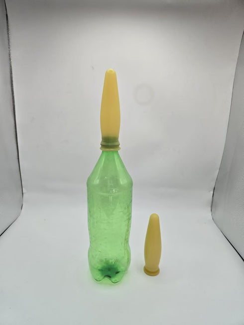 Generic Pack 5,Calf Factory Direct Sales Calf Feeding Pacifier, Food-Grade Silicone, Yellow, of Nipple,Calf Teat,Calf