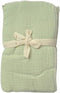 Generic 100% Crepe Cotton Receiving Blanket Muslin Newborn Swaddle Super Soft Breathable Lightweight