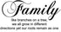 Family Like Branches on a Tree Wall Sticker, Removable Home Decor Art Stickers (Family Tree)