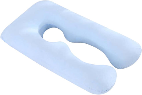 U-Shaped Pillow Cover for Pregnant Women Case Arm Support Pillow Washable Fade