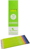 JOLLY Supersticks Set of 12 Premium European 4-Color Rainbow Pencils, Perfect for Adult and Kids Coloring