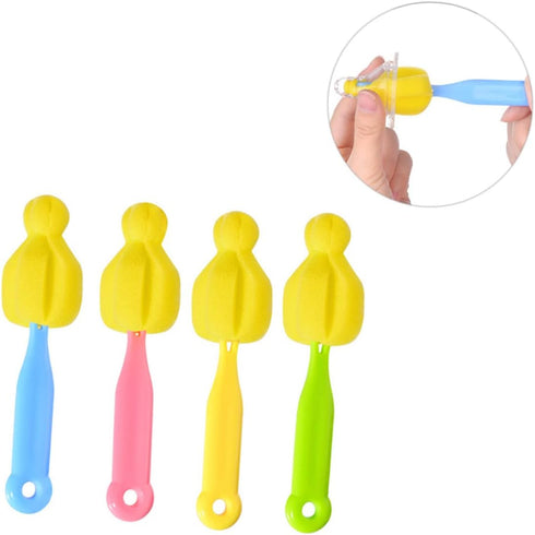 Pacifier and Bottle Brush Cleaning Supplies Set, Milk Bottle Cleaning Brush, Tumbler Cup Brush
