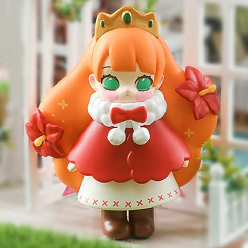 CORA Princess Flower Zodic Series Box Toys Blind Box Cute Collectible Figure Action Model for Birthday Surprise (3 Pack)