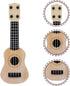 Toddmomy Ukulele Musical Toy, Plastic Ukulele Guitar for Kids Educational Musical Instrument