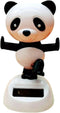 Black White Panda Dancing Doll - Solar Swing Panda Ornament, Solar Powered Decor, Swinging Panda for Home and Office