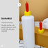 Goat Nipple and Bottles Set, 5 Sets Small Animal Milk Drink Pritchard Nipple for Goats, 400 ml Lamb Nursing Bottles