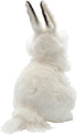 Rabbit Plush Animal Toy, 13", White - Hansa