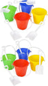 Playsets (Pack 8) 4.75" Set 1 1 The Dreidel Company Beach Day of Sand Bucket Play Box Includes, Pail, Shovel Toy