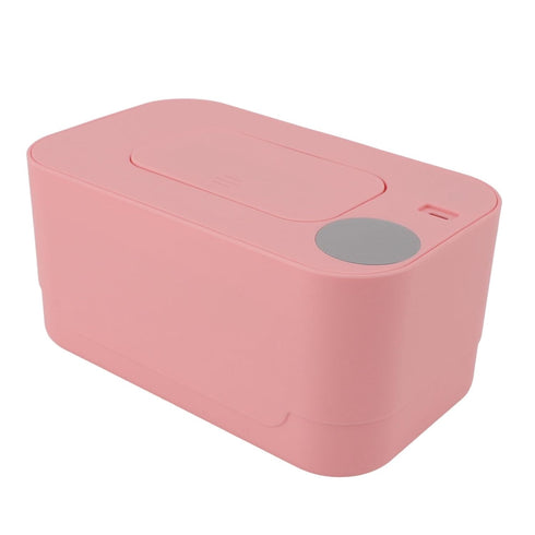 Compact Wipes Warmer Multi Functional Use Moisturizing and Mild Portable Baby Wipe Warmer Convenient (Pink Constant