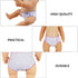 Toyvian 6pcs Doll Diapers, Baby Doll Diaper Bag & Accessories, Reusable DIY Doll Underwear