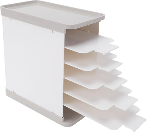 Zerodis Milk Bags Freezer Organizer Breastmilk Containers Layer Detachable Vertical Milk Bag Storage Tower Freeze