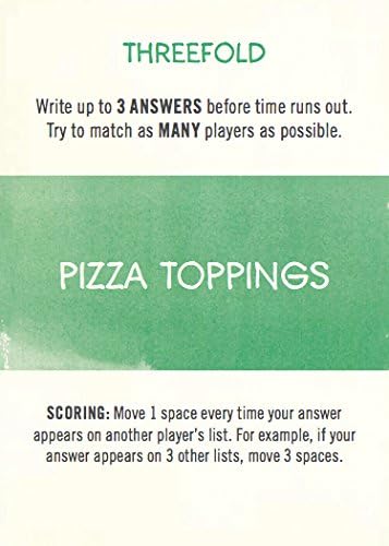 May The Best List Win!: Listography: The Game (Board Games, Games for Adults, Adult Board Games)