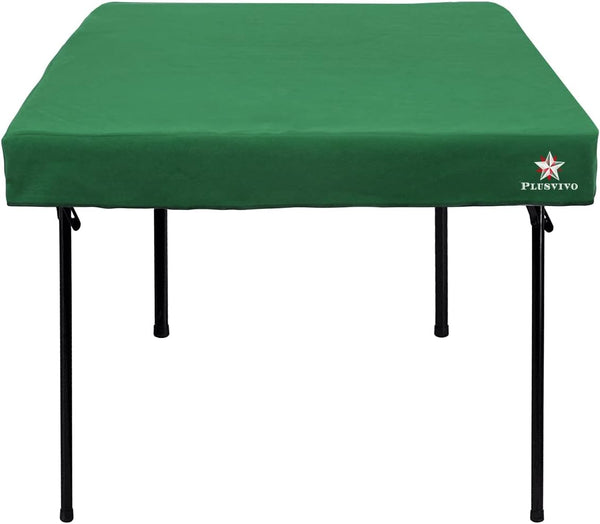 Plusvivo Game Table Cover - Mahjong, Poker, Bridge - Machine Washable Felt