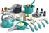 Bruvoalon 32Pcs Kids Play Kitchen Toys Set - Toddlers Pretend Cooking Playset with Pots, Pans, Utensils, Foods