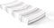 Lush Decor Baby Farmhouse Stripe Soft Plush Changing Pad Cover, 16" W x 32" L + 5" Pocket, Gray