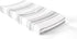 Lush Decor Baby Farmhouse Stripe Soft Plush Changing Pad Cover, 16" W x 32" L + 5" Pocket, Gray