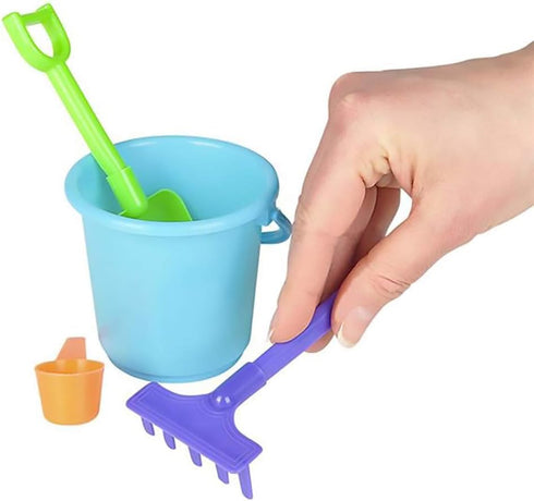 Playsets (24-Pack), Set 1 1 1 1 The Dreidel Company Mini Beach Play Includes Sand Bucket, Shovel, Rake, and Scoop