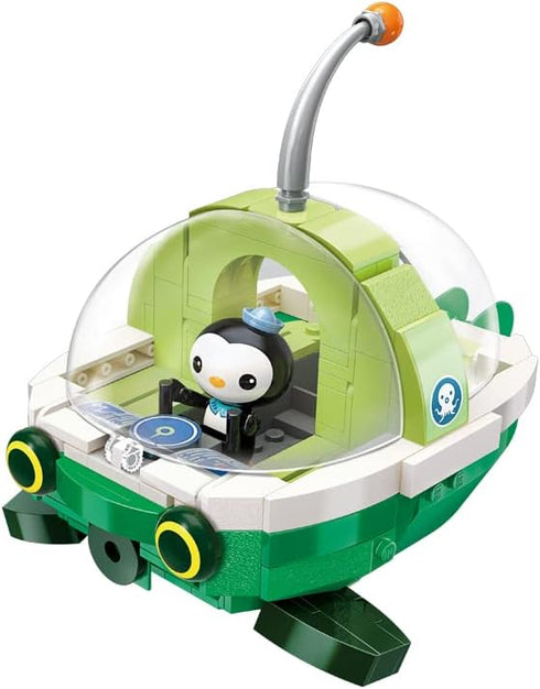 Building Block Octonauts Ocean Adventure Set for Age 6+, 429pcs Rescue Ship GUP-E Guppy GUP-D