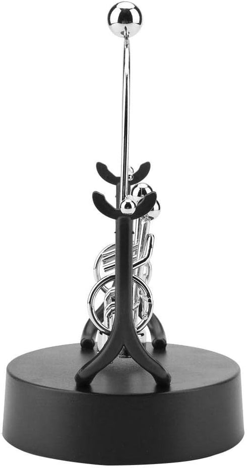 Perpetual Motion Model, Stainless Steel Swings Sculpture Model, Balance Toy Best Office Desktop Decor Gift