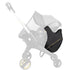 iNelihoo Backpack Clip-On Storage Bag Compatible with Doona Stroller & Carseat, Large Capacity Storage Space Diaper Bag