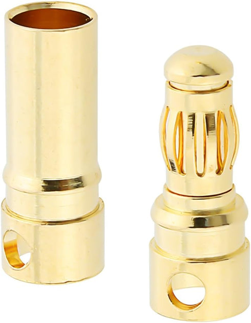 10 Sets Hobbypark Female Male 3.5mm Gold Bullet Banana Connectors for RC ESC LIPO Battery Device