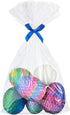 HTXJ-MF 6PCS 3D 3D Printed Dragon Eggs with Dragon Inside, Easter Basket Stuffers Mini Mystery Crystal Egg Fidget Toy