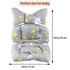 KAKIBLIN Infant Car Seat Insert, Newborn Stroller Liner, Baby Car Seat Head Support Cushion
