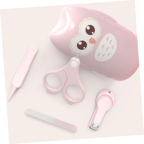 Set Kisangel Baby Nail Clipper Kit for Newborns Safe Infant Nail Clippers and Tweezers Ergonomic Design Comfortable