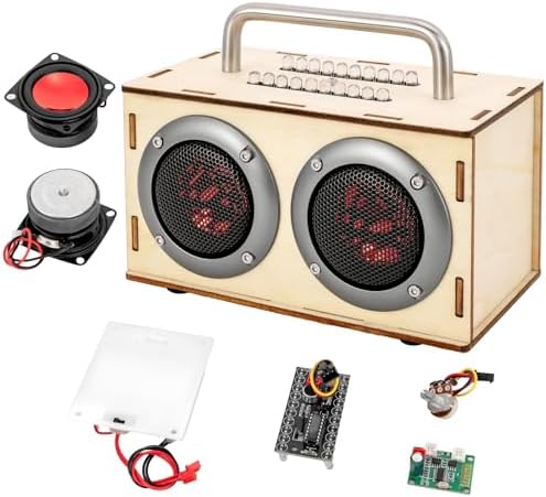 DIY Bluetooth Speaker Kit with Metal Handle STEM Projects for Kids Ages
