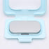 USB Powered Baby Wipe Warmer with Dual Layer Cover - Blue