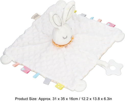 Baby Bunny Chewable Security Blanket, Enrich Senses Teether Blanket