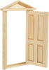 Zerodeko Dollhouse Door 1 12 Scale, Mini Wooden Door, Dollhouse Front 1