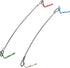 50 Pieces 90-Degree Angle Body Clips, Bent Springy Pins & RC Car Clip Pin Steel Wires for 1/8 1/10 1/12 Scale RC Cars