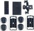 Set 92339, 92088, 4025) (2PCS MOC City Creative Building Train Base Wheels, Low-Loader Truck & Railway Tracks DIY Kit