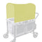 LUAATT Stretchy Panoramic Canopy Compatible with Wonderfold Stroller Wagons W2/w4 All Model,Sun Shade