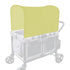 LUAATT Stretchy Panoramic Canopy Compatible with Wonderfold Stroller Wagons W2/w4 All Model,Sun Shade