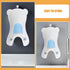 Totority Baby Wash Basin Ergonomic PP Material Newborn Toddler Portable Foldable Potty for Comfortable Bathing & Face