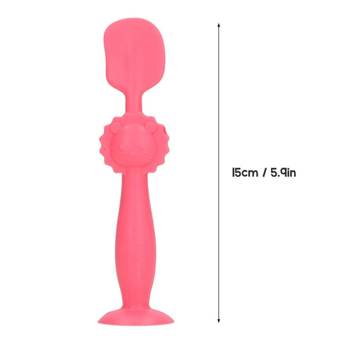 Generic Baby Butt Cream, Applicator Soft Silicone Skin Friendly Suction Base Diaper Cream Spatula (Red)