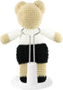 NUOBESTY Doll Stands Display Holder, 4pcs White 15cm Bracket Support Bear Stand for Home
