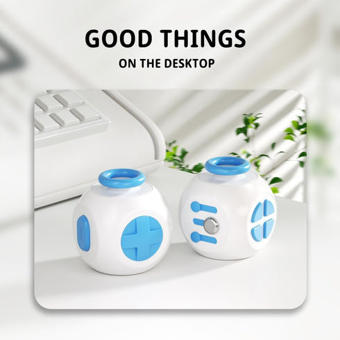 Evnojy Fidget Toys Fidget Blocks Fidget Pads Stress Fidget Block Twisty Fidget Toy Cube Anxiety Toy Infinite Cube