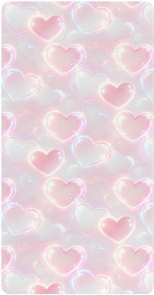 miaozhen Cotton Baby Crib Sheets Ultra Soft Heart Aura Seamless Muslin Crib Sheets