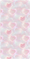 miaozhen Cotton Baby Crib Sheets Ultra Soft Heart Aura Seamless Muslin Crib Sheets