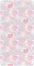 miaozhen Cotton Baby Crib Sheets Ultra Soft Heart Aura Seamless Muslin Crib Sheets