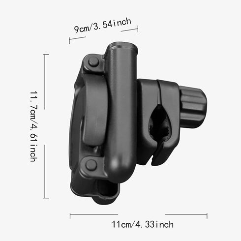 DYNWAVE Universal Stroller Cup Holder Infant Pram Drink Carrier with Phone Holder Drink Stand Fits Most Cups